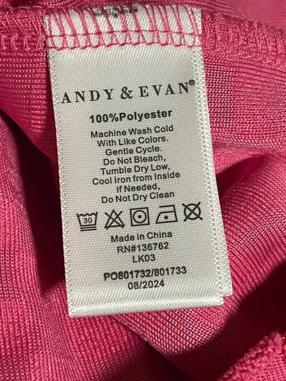 Andy & Evan Kids Terry Button Up Set Pink Available in Girls M L XL